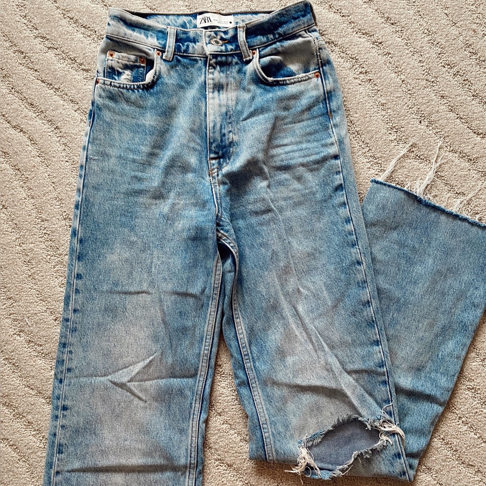 High waisted jeans from Zara